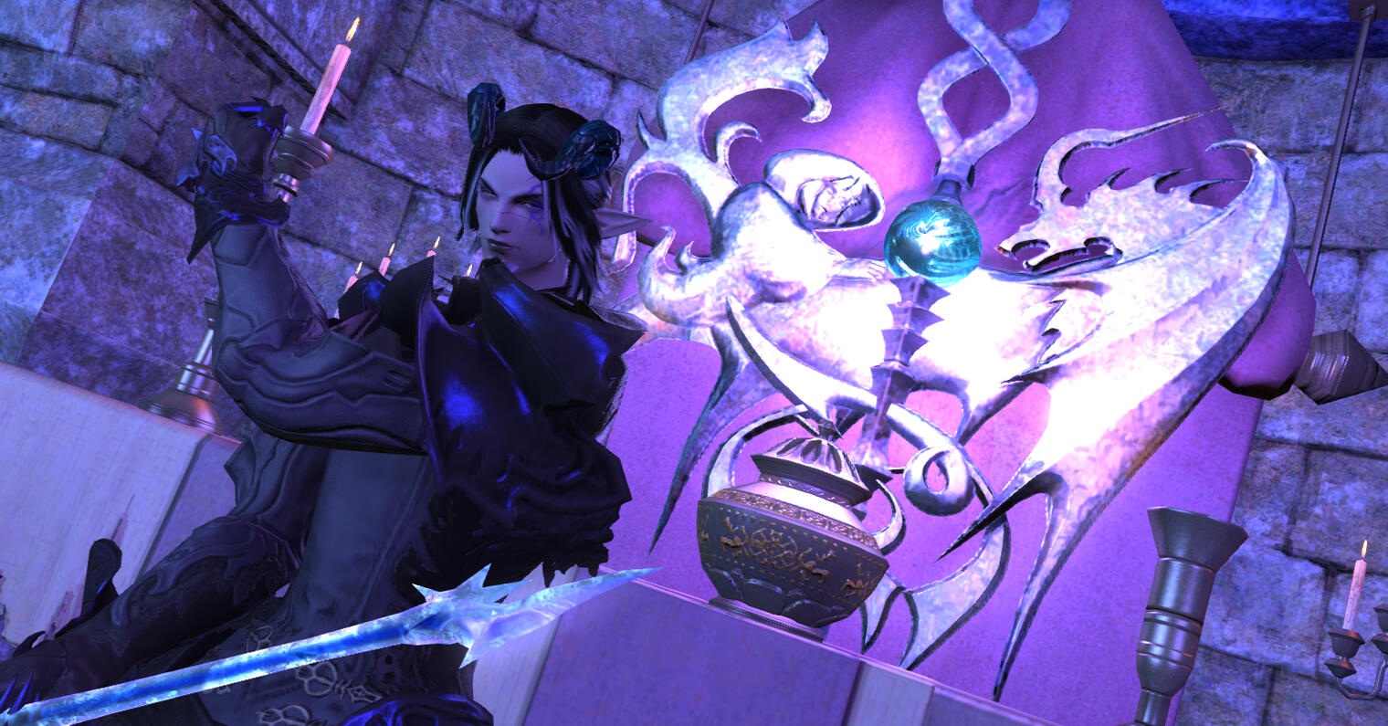 Morn' at the altar of Shiva and Hraesvelgr